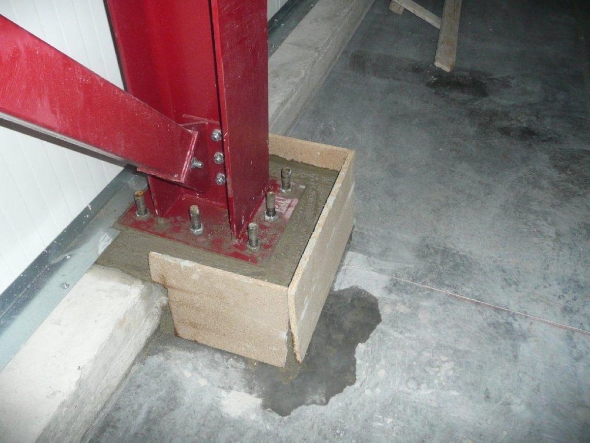 column base details