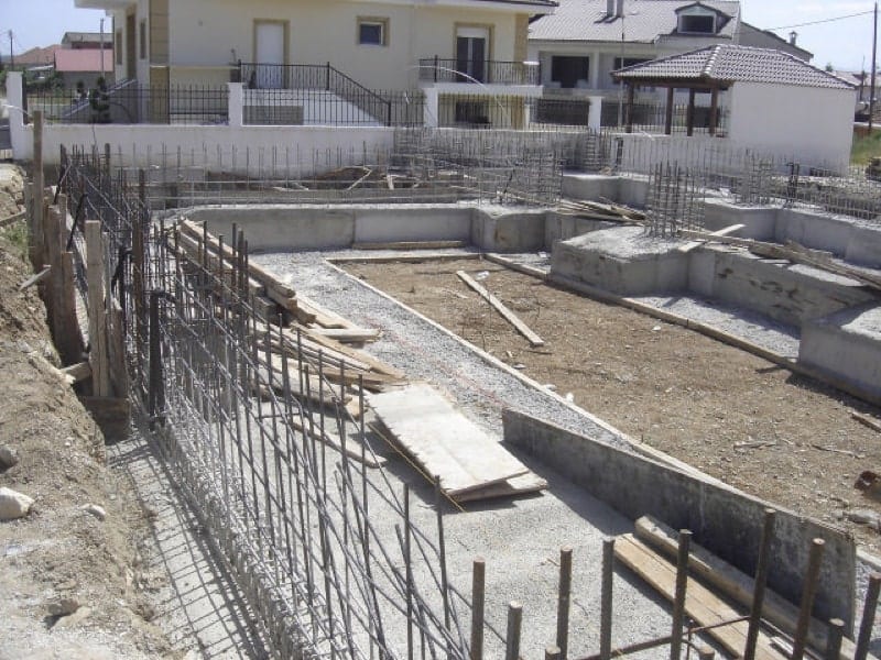 The building foundation