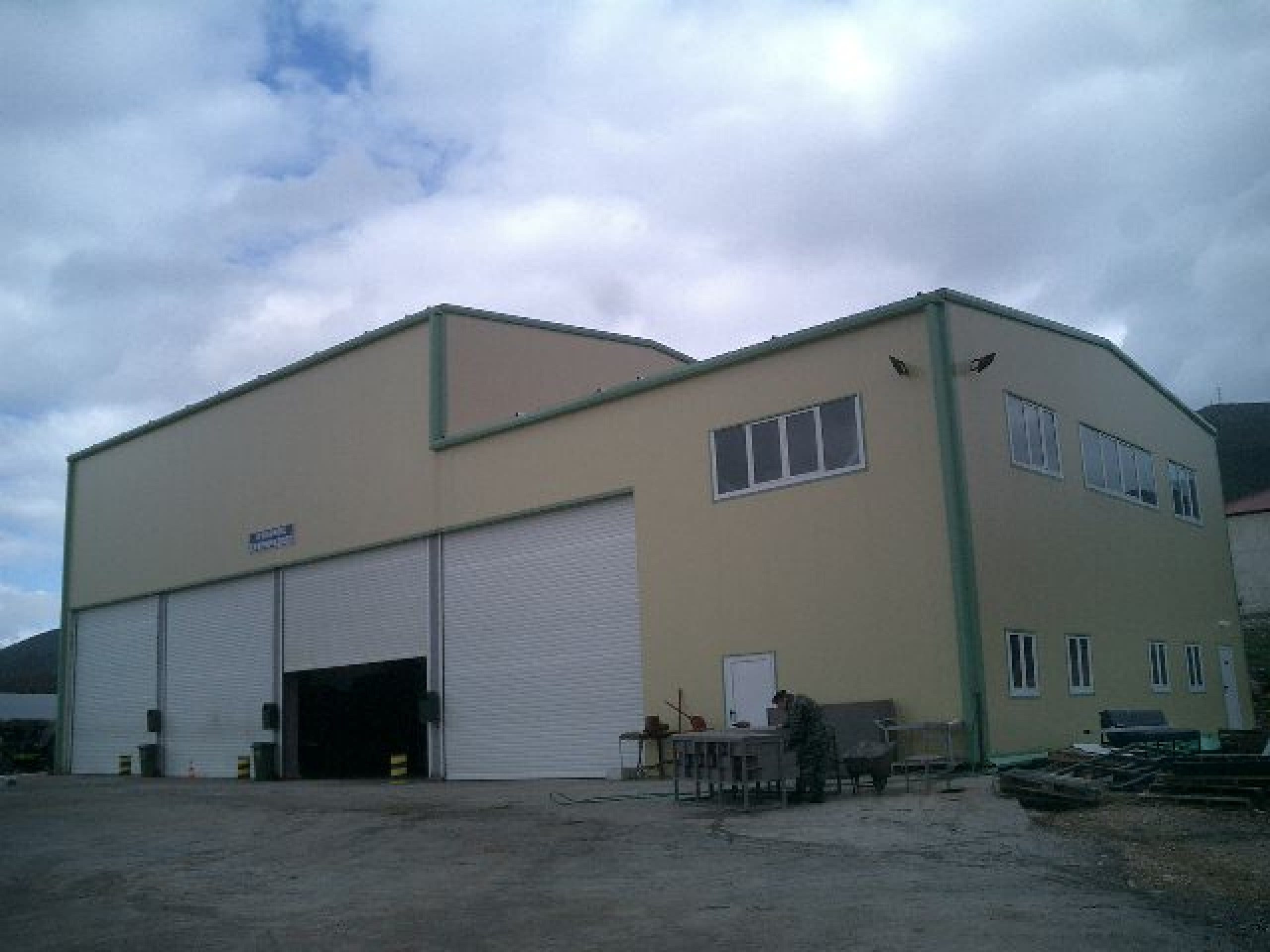 Hellenic Army tank platoon building in Kalpaki, Ioannina