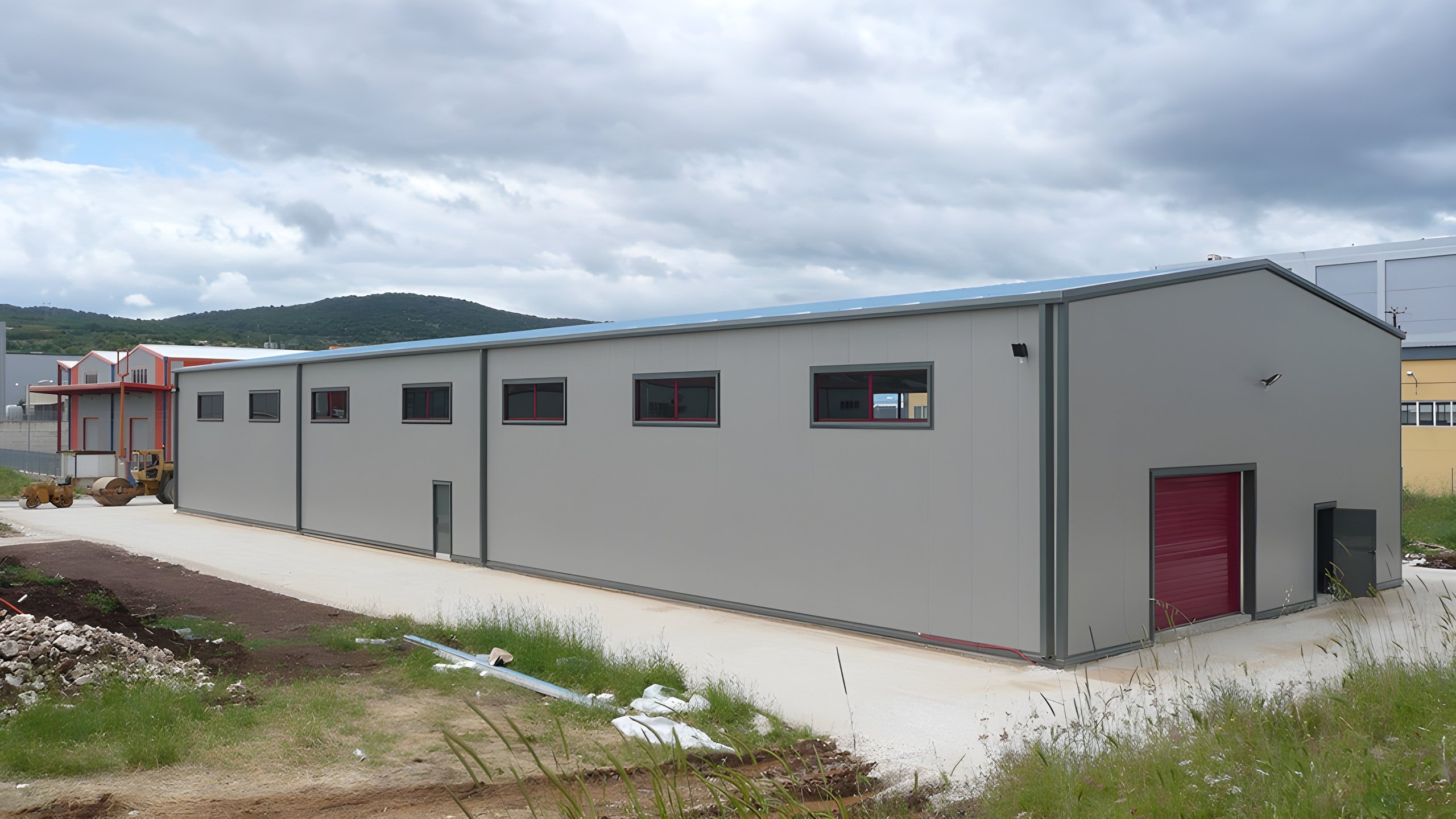 Paper workshop and warehouse in Ioannina industrial zone
