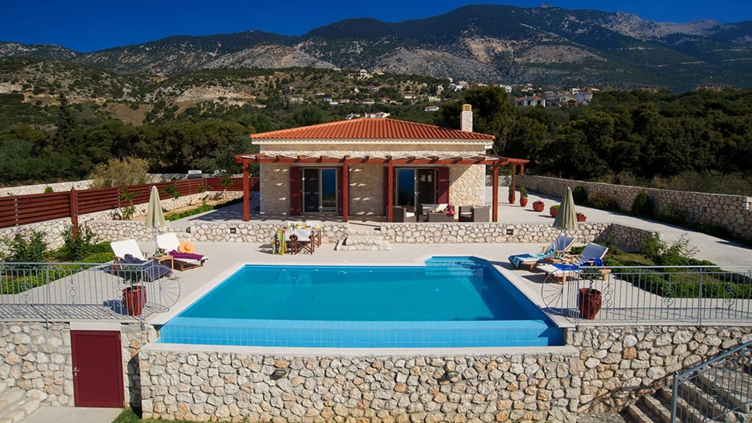 Lithos Villas holiday homes in Vlachata, Kefalonia