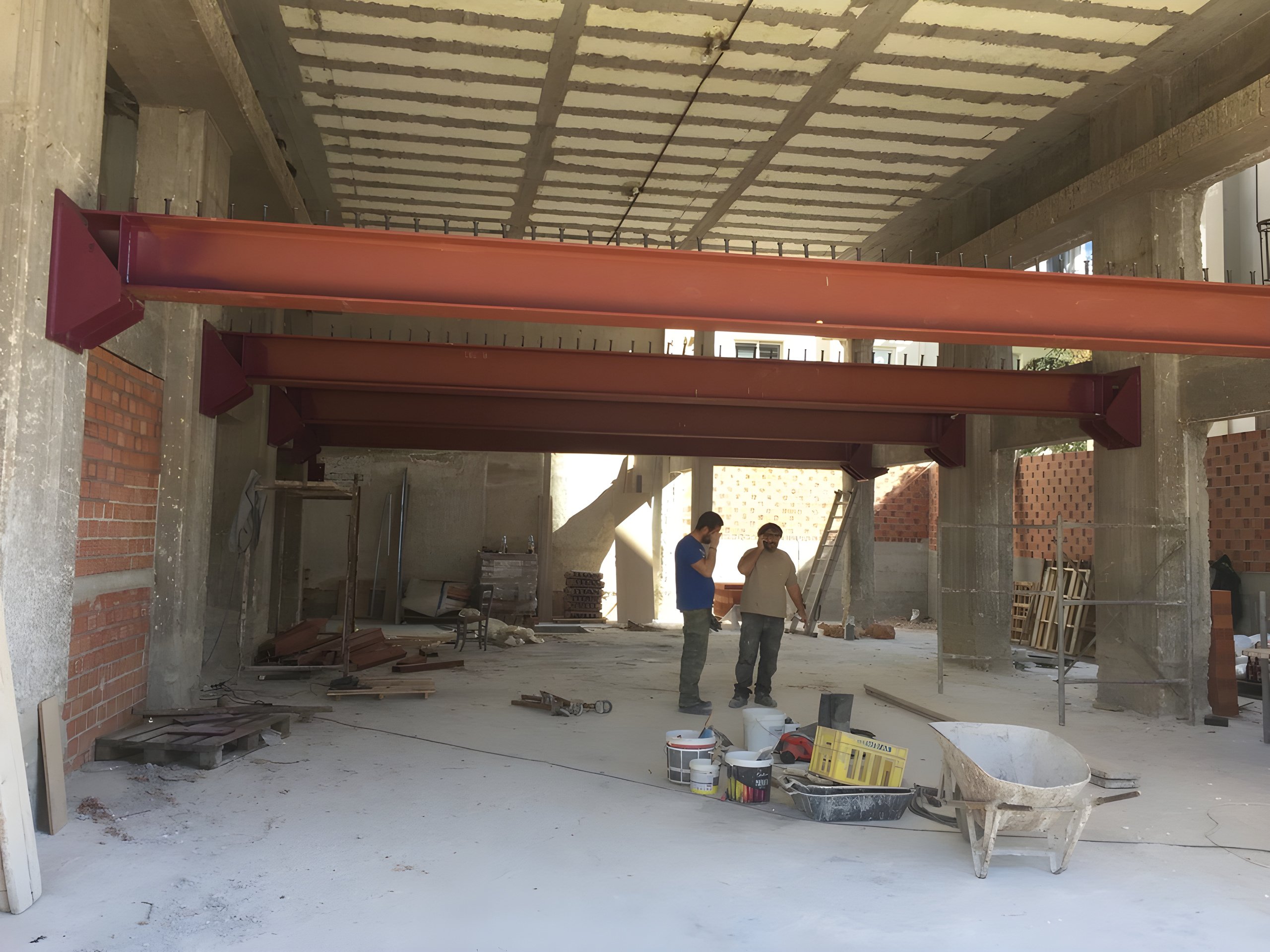 Building mezzanine in Marousi