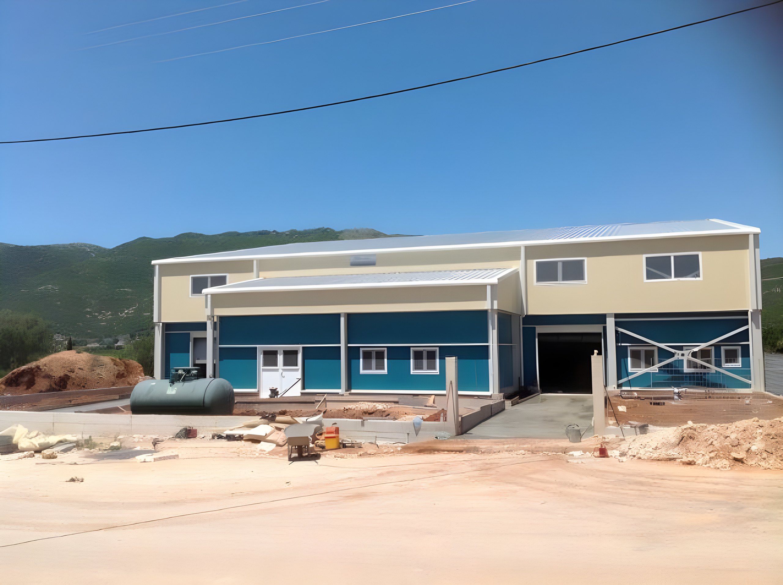 Workshop in Paramythia industrial park, Thesprotia