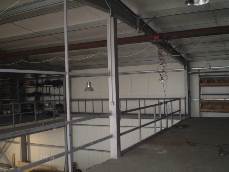 The mezzanines and the “catwalks”