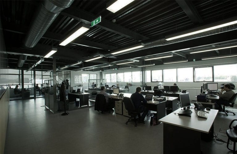 Interior of the Neuropublic SA office space