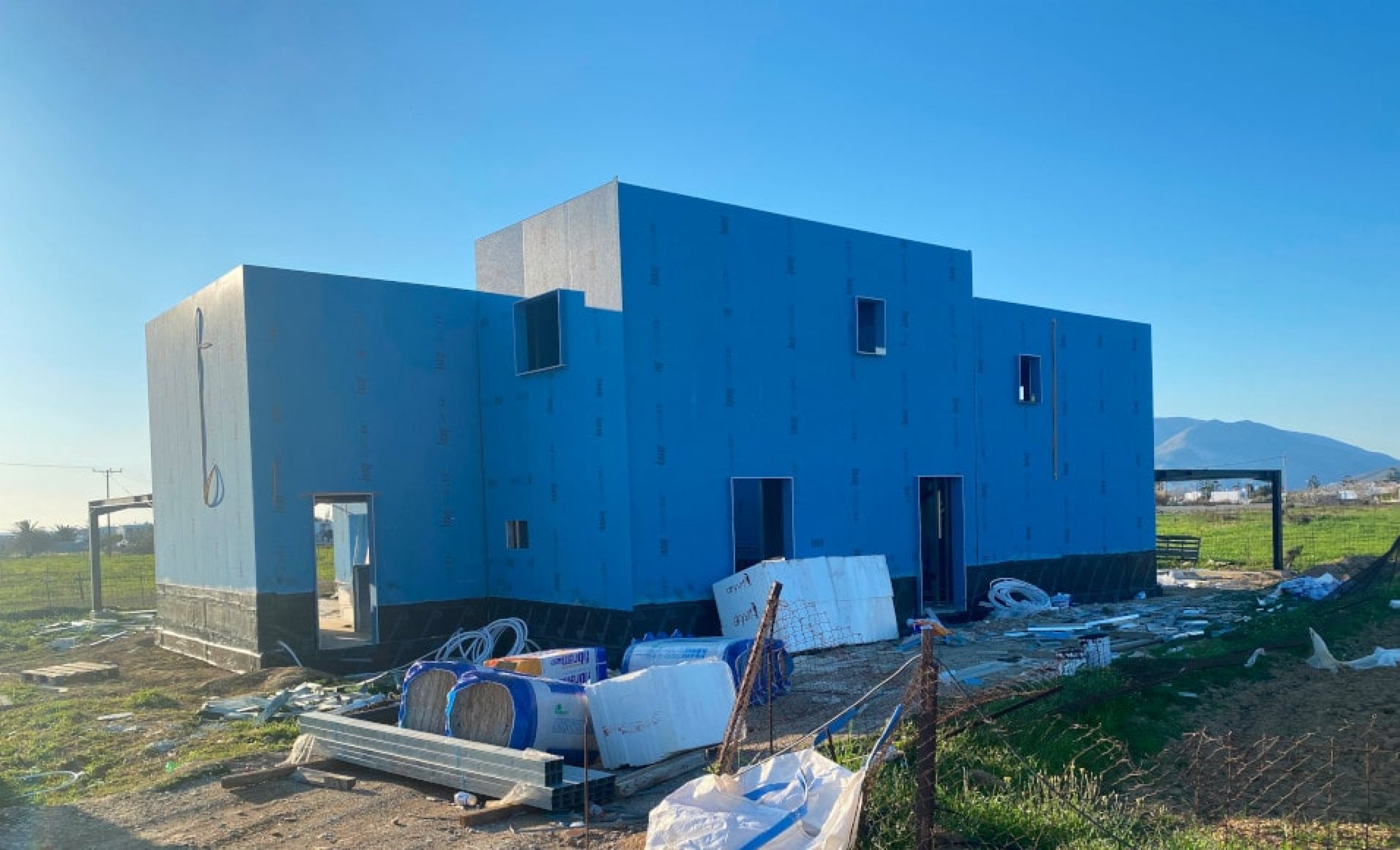 Ξηρά Δόμηση Εξωτερικά